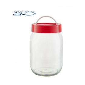 Borcan Depozitare Sticla Cu Capac,  3 L, Art Of Dining By Heinner