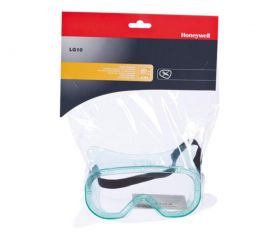Ochelari de protecție LG10 cu lentilă transparentă din policarbonat (PC) rezistentă la impact (120 m/s) pentru o protecție excelentă împotriva particulelor zburătoare, a prafului grosier, a picăturilor de lichid, aburilor și a spray-urilor. Desi