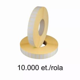 Role etichete semilucioase ZINTA 23X8mm, 10.000 et./rola