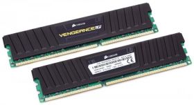 Memorie RAM DIMM Corsair Vengeance LP 16GB (2x8GB), DDR3 1600MHz, CL10, 1.5V, black, XMP