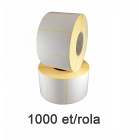 Role etichete semilucioase ZINTA 40x25mm, 1000 et./rola