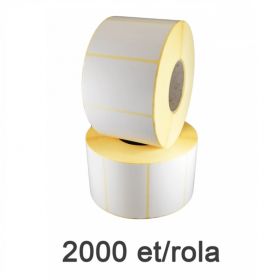 Role etichete semilucioase ZINTA 42x21mm, 2000 et./rola
