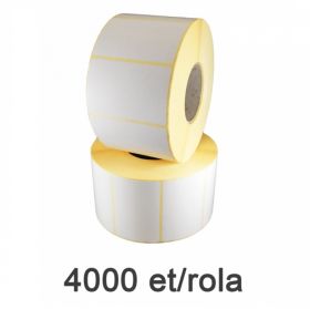 Role etichete semilucioase ZINTA 50x40mm, 4000 et./rola
