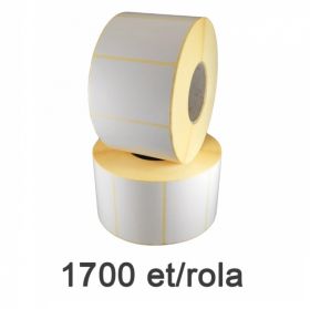 Role etichete semilucioase ZINTA 65x44mm, 1700 et./rola