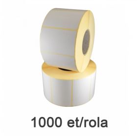 Role etichete semilucioase ZINTA 70x52mm, 1000 et./rola