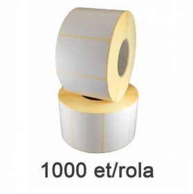 Role etichete semilucioase ZINTA detasabile 69x36mm, 1000 et./rola