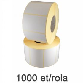 Role etichete termice detasabile ZINTA 72x51mm, 1000 et./rola
