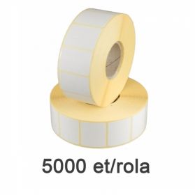 Role etichete termice ZINTA 30x20mm, 5000 et./rola
