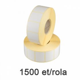 Role etichete termice ZINTA 32x25mm, 1500 et./rola
