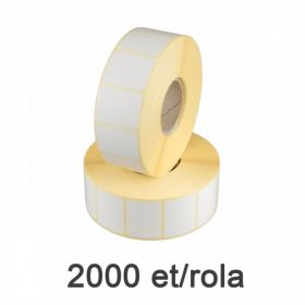 Role etichete termice ZINTA 35x25mm, 2000 et./rola