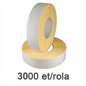 Role etichete termice ZINTA 40x45mm, 3000 et./rola