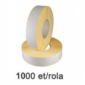 Role etichete termice ZINTA 40x45mm, Top Thermal, 1000 et./rola