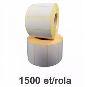 Role etichete termice ZINTA 50x25mm, 1500 et./rola