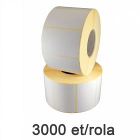 Role etichete termice ZINTA 72x51mm, 3000 et./rola