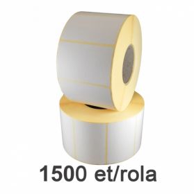 Role etichete termice ZINTA 78x43mm, 1500 et./rola