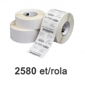 Role etichete Zebra Z-Perform 1000T 38x25mm, 2580 et./rola
