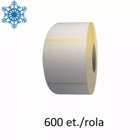 Role etichete termice ZINTA 58x80 mm, pentru congelate, 800 et./rola