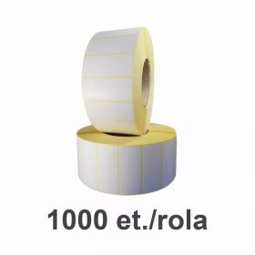 Role etichete termice ZINTA 70x30mm, 1000 et./rola