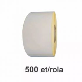 Rola etichete antifurt ZINTA albe, 40x40mm, diam 40 RF, 500 et./rola