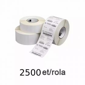 Rola etichete RFID Zebra Z-Select 2000T 54x34mm, 2500 et./rola