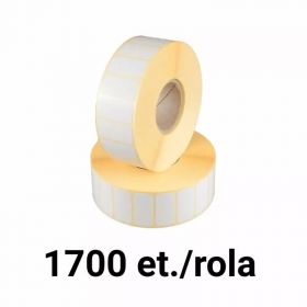Rola etichete semilucioase ZINTA 30x15mm, 1700 et./rola