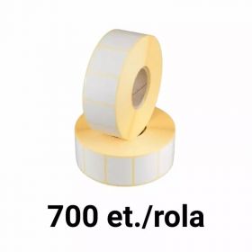 Rola etichete semilucioase ZINTA 38x25mm, 700 et./rola