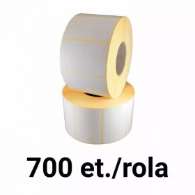 Rola etichete semilucioase ZINTA 70x52mm, 700 et./rola