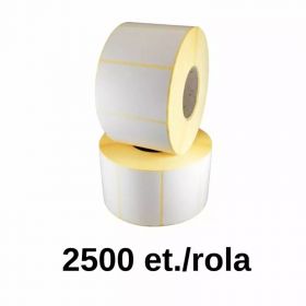 Rola etichete semilucioase ZINTA detasabile 47x27mm, 2500 et./rola