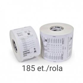 Rola etichete termice Zebra Z-Select 2000D 50.8x50.8mm, 185 et./rola