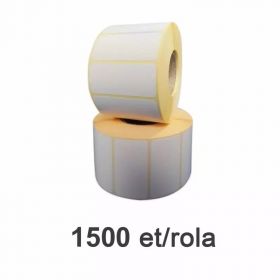 Rola etichete termice ZINTA 100x20mm, 1500 et./rola
