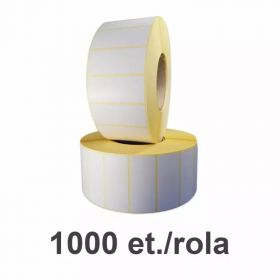Rola etichete termice ZINTA 45x28mm, 1500 et./rola