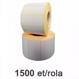 Rola etichete termice ZINTA 50x25mm, pentru congelate, 1500 et./rola