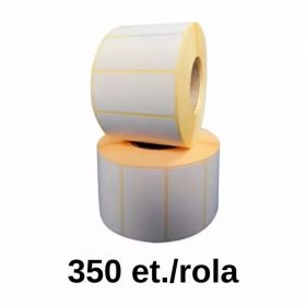 Rola etichete termice ZINTA 55x25mm, 350 et./rola, black mark
