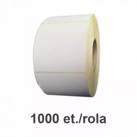 Rola etichete termice ZINTA 60x37mm pentru CAS, 1000 et./rola