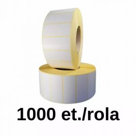 Rola etichete termice ZINTA 80x40mm, 1000 et./rola