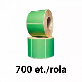 Rola etichete termice ZINTA verzi 58x43mm, 700 et./rola