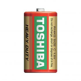 Toshiba baterie Heavy Duty C (R14) bulk 2
