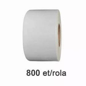 Role etichete de plastic ZINTA albe 148x210mm A5, 800 et./rola
