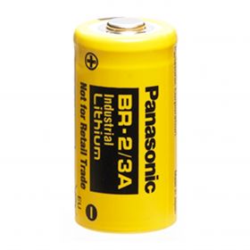 Panasonic baterie litiu BR2/3A BR17335 17mm x h 33mm 3V 1200mA galben