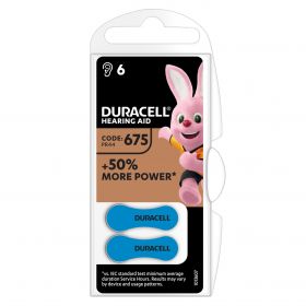 DuraCell baterie zinc-aer ActiveAir 1,45V cod ZA675 675 Made in Germany Blister 6buc