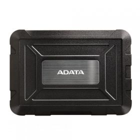 SSD/HDD Enclosure Adata ED600, 2.5, USB 3.1, Rezistent la apa, Rezistent la praf, Rezistent la socuri, Negru