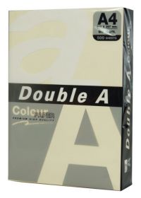 Hartie color pentru copiator A4, 80g/mp, 500coli/top, Double A - pastel ivory