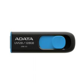 USB Flash Drive ADATA 128Gb, V128, USB3.0, Negru si Albastru