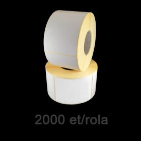 Role etichete semilucioase ZINTA 110x99mm, 2000 et./rola