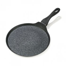 Tigaie Aluminiu  Clatite 28X1.5Cm, Black Sand, Cooking  By Heinner