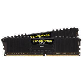 Corsair Memory Kit, Vengeance LPX, 32GB DDR4 (2x16GB), 3000 MHz, SPD Speed 2133MHz, SPD Voltage: 1.2V, Performance Profile: XMP 2.0, Memory Pin: 288.