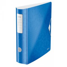 Biblioraft Leitz 180 Active WOW, polyfoam, A4, 82 mm, albastru