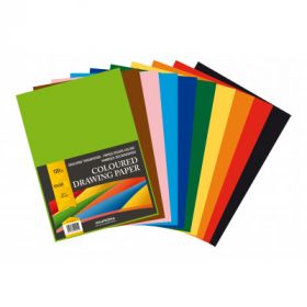 Carton color A3, 160g/mp - 250 coli/top, AURORA Raphael -  10 culori intense