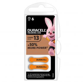 DuraCell baterie zinc-aer ActiveAir 1,45V cod ZA13 13 Made in Germany Blister 6buc