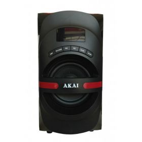 Sistem boxe 5.1 AKAI, Bluetooth cu USB/ SD CARD, 5x 12W, Negre, HT014A- 5086F